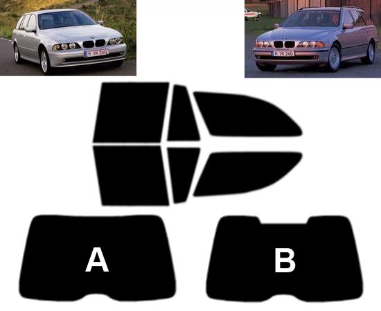 BMW 5 Series Saloon 2004 to 2010 PSSC Pre Cut Rear Car Window Films
